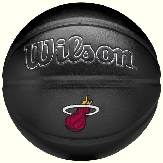 Wilson NBA Team Premiere Miami Heat Ball WZ4026416XB Basketball