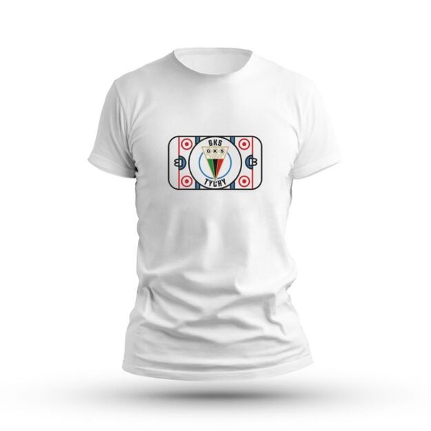 GKS Tychy Ice Hockey 2 Jr T-shirt SREBGKSICE-WHT12