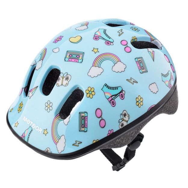 Meteor KS06 Rainbow Jr Bike Helmet 17434 size XS 44-48 cm
