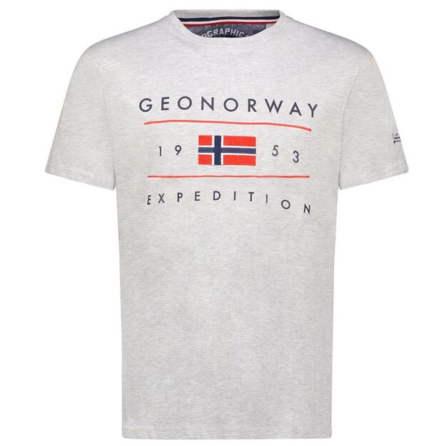 Geographical Norway Jezolo DB 254 M T-shirt SY9738H/GN-Blended Gray