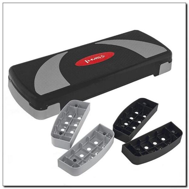 Aerobics step HMS AS004 black/gray