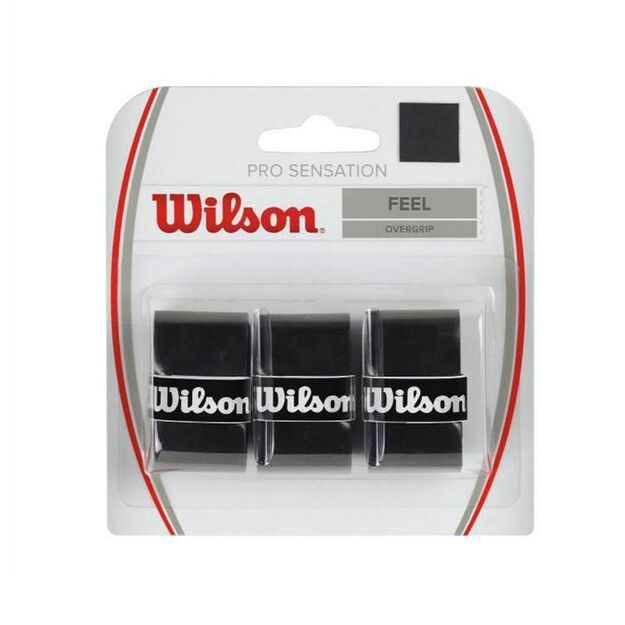 Wilson Pro Overgrip Sensation wraps 3 pcs WRZ4010BK