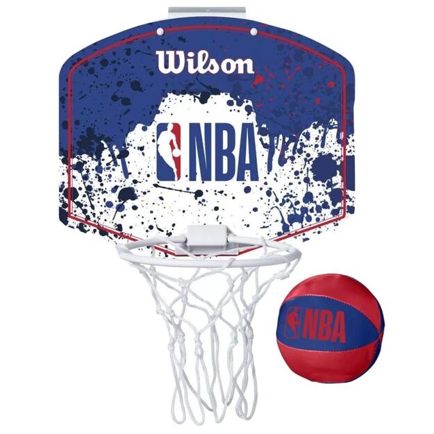 Mini Wilson NBA Team Mini Hoop WTBA1302NBARD Basketball Backboard