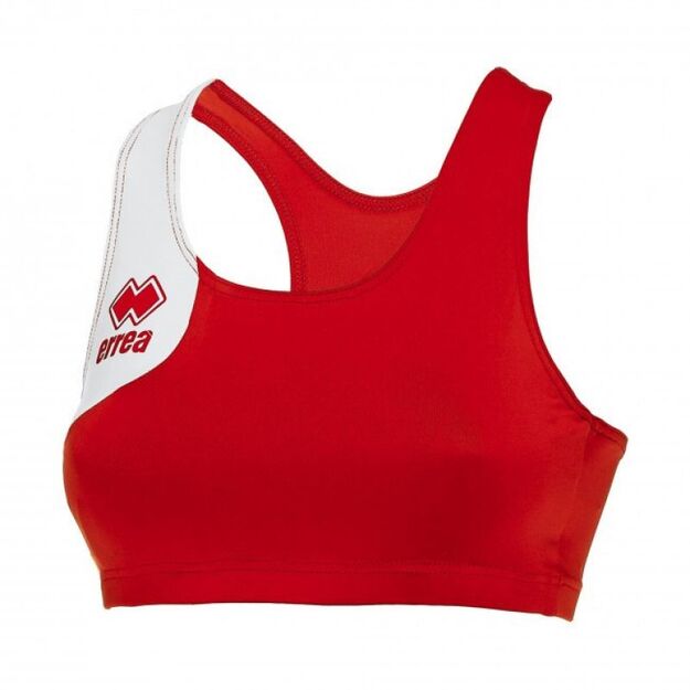ERREA Top Dafne size S red/white