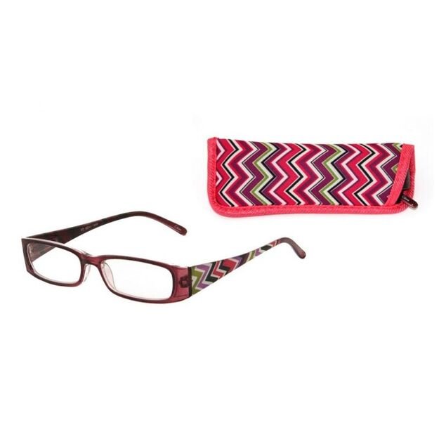 RFCROS reading glasses + 2.50 + case