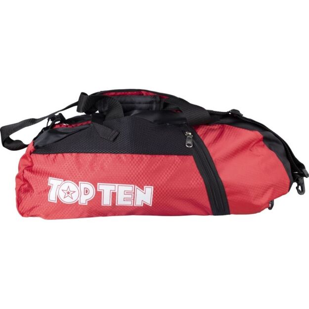 TOP TEN sports bag with backpack function Hexagon 55 cm x 29 cm x 27 cm
