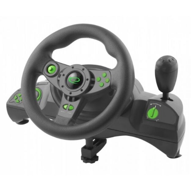 Esperanza Nitro EGW102 Steering Wheel (PC, PS3  black)