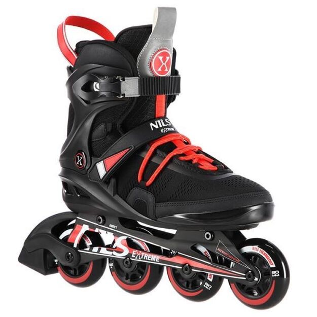 NILS Extreme NA14124 roller skates black size 45