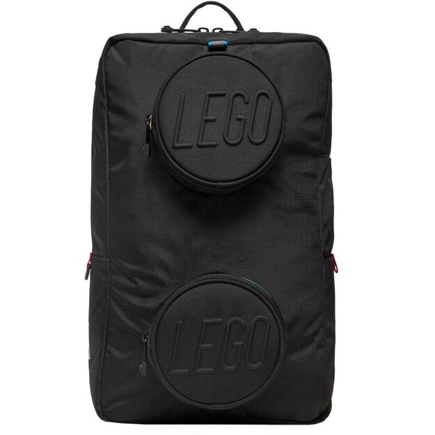 LEGO Brick 1x2 Backpack 20204-0354 Black One size