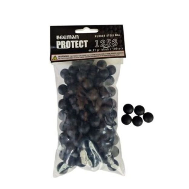 BEEMAN rubber bullets cal. 50 (12.7 mm) - 100 pieces for BP50