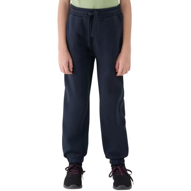Boy\ s trousers 4F CAS M1510 navy blue 4FJWMM00TTROM1510 31S