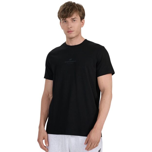 Men\ s T-shirt 4F M2961 deep black 4FWAW25TTSHM2961 20S