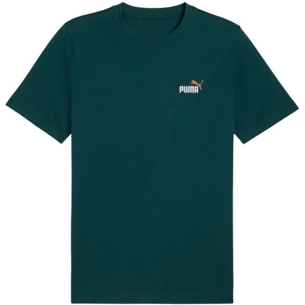 Puma Ess 2 Color Small No. 1 Logo Tee Sea Green 684717 75