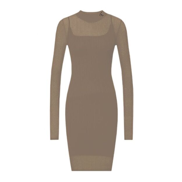 Calvin Klein Jeans Sheer W Dress J20J219873