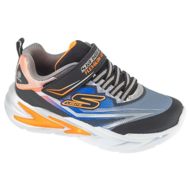 Skechers S-Lights: Flex-Glow Ultra 400139L-BKSL Gray 27