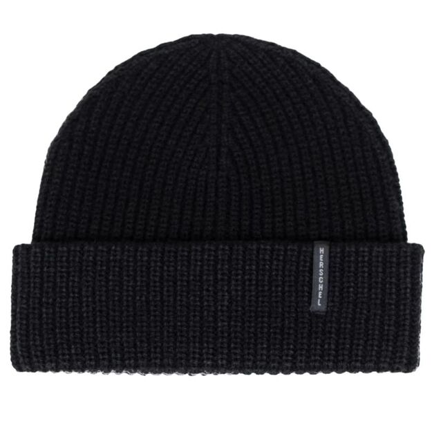Herschel Watch Cap Vertical ID Beanie 50356-00001 Black One size