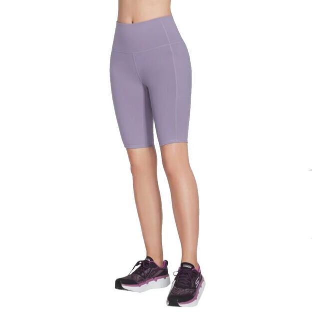 Skechers Go Walk High Waisted Bike Short W3SH53-GYPR Purple S