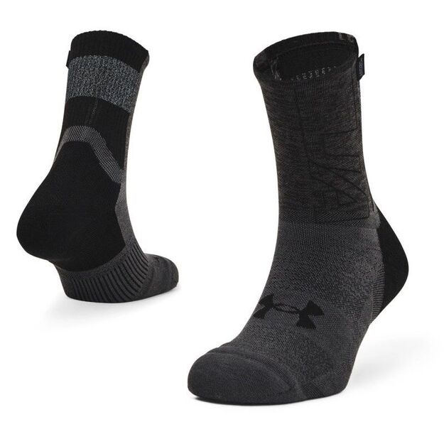 Under Armour UNISEX Running Socks 1361156 - ArmourDry Run Crew