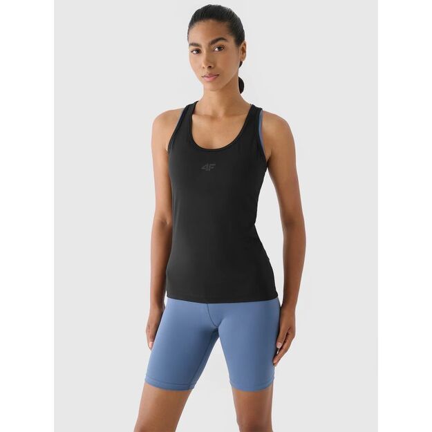 Women\ s slim training top 4F 4FWAW24TFSLF411-20S