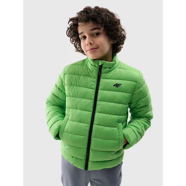 Boy\ s down jacket with synthetic filling 4F 4FJWSS25TDJAM520-45S
