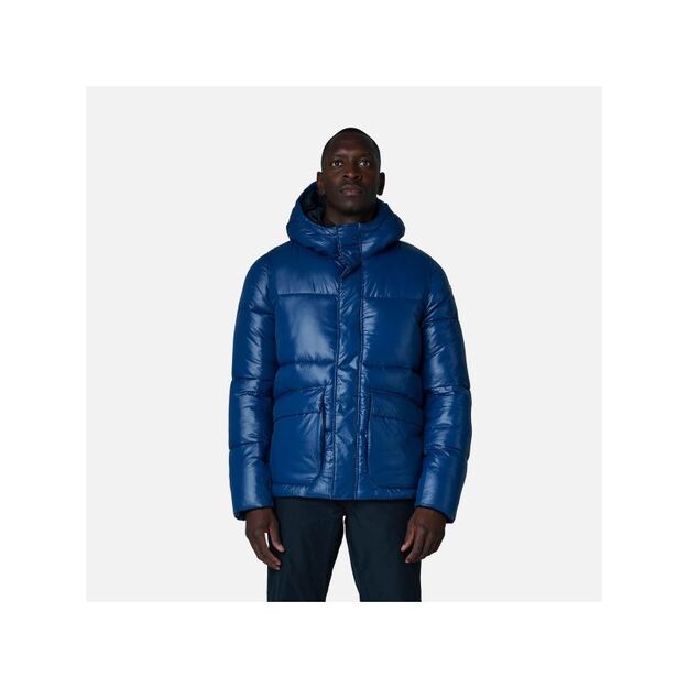 Rossignol Shiny Hoodie Parka Jkt Navy Blue