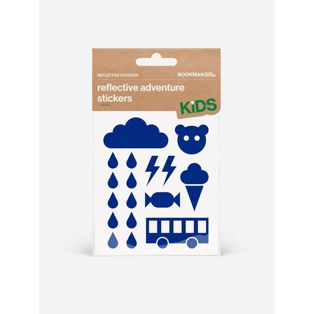 BOOKMAN Reflective Stickers Adventure sticker