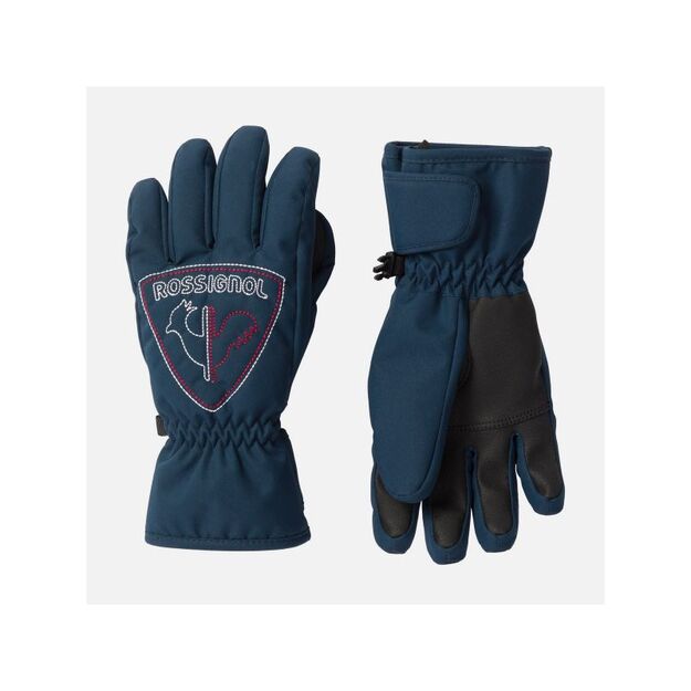 Rossignol Jr Rooster G Gloves Navy Blue