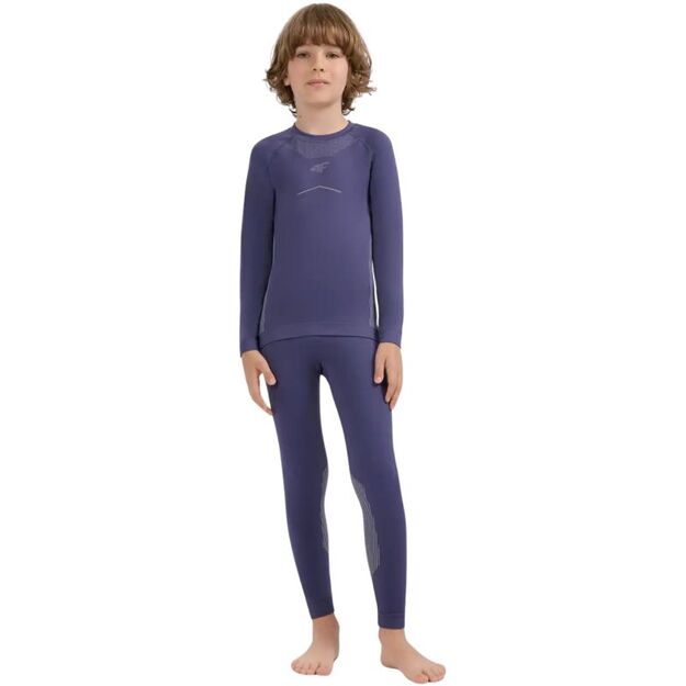 Seamless underwear for boys 4F M248 navy blue 4FJWAW25USEAM248 31S