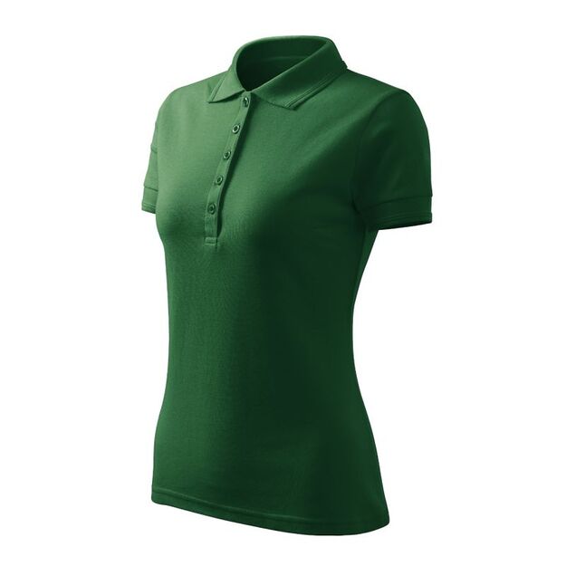 Malfini Pique Polo Free W MLI-F1006 Bottle Green Polo Shirt