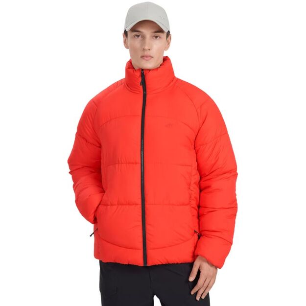 Men\ s down jacket 4F M0707 red 4FRAW25TDJAM0707 62S