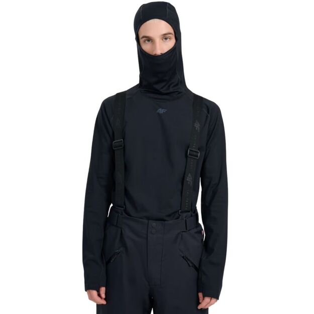 Men\ s thermal sweatshirt 4F M100 deep black 4FWAW25UBRUM100 20S