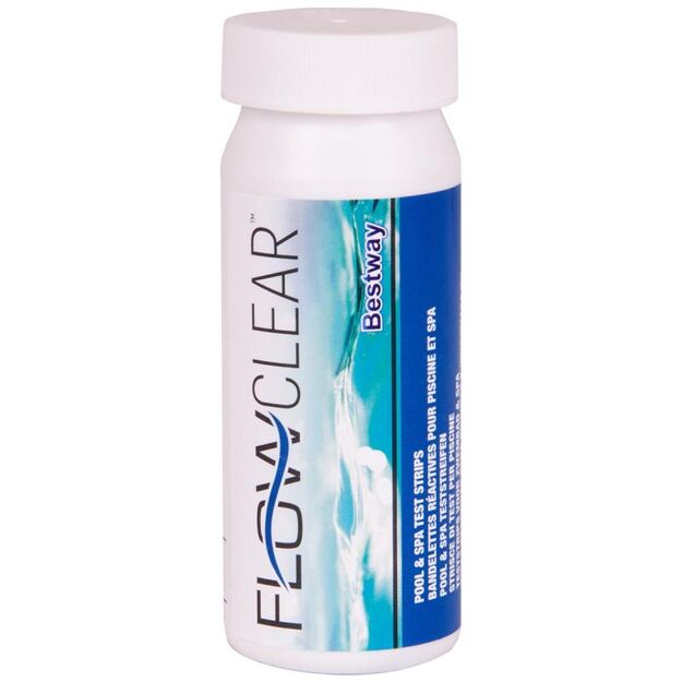 FLOW CLEAR POOL WATER QUALITY STRIPS 50 PCS