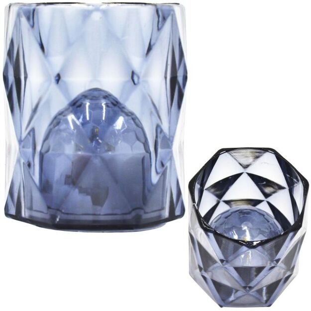 MINI DECORATIVE LAMP 6 CM GRAY WARM WHITE 1 LED