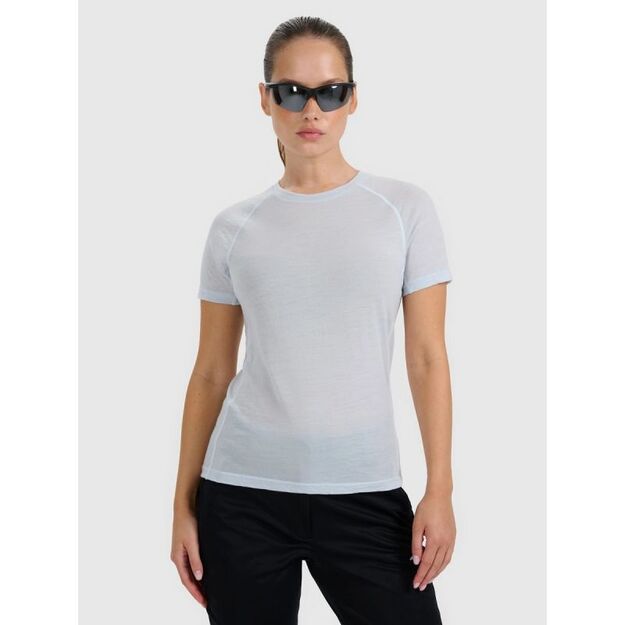 Women\ s Merino Wool Trekking T-shirt 4F 4FWAW25TFTSF1527-34S