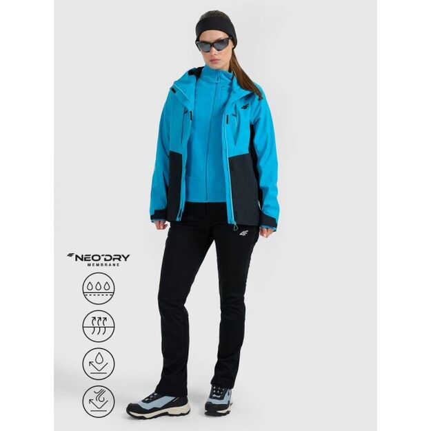 Women\ s trekking jacket 10000 membrane 4F 4FWAW25TTJAF1011-33S