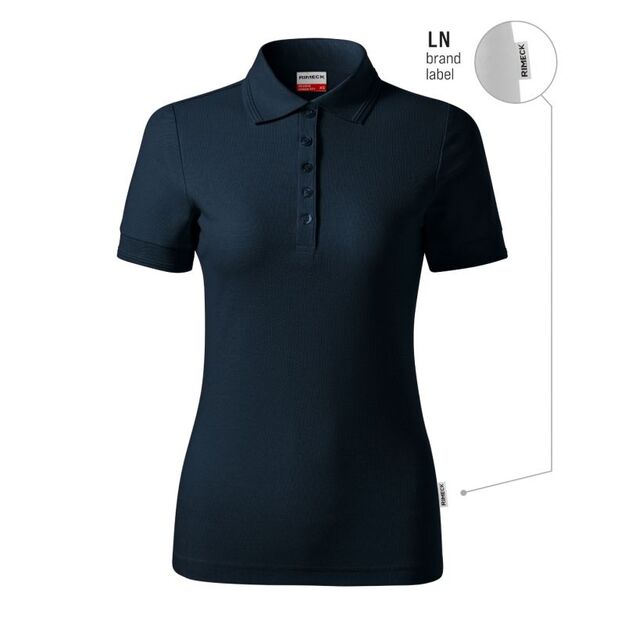 Reserve Women\ s Polo Shirt (Navy Blue (Brand Label))