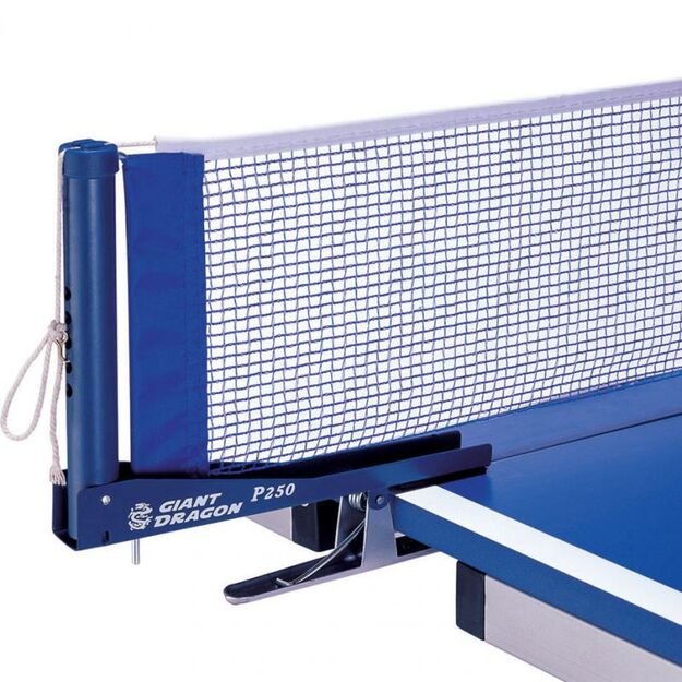 SMJ Ping Pong Net with Giant Dragon P250 Clip