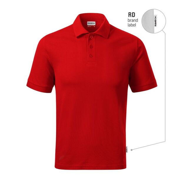 Malfini Resist Heavy Polo M MLI-R20RD red polo shirt