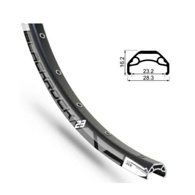 Rim RODI BLACKROCK 27.5\ \  584x23 black 32 holes