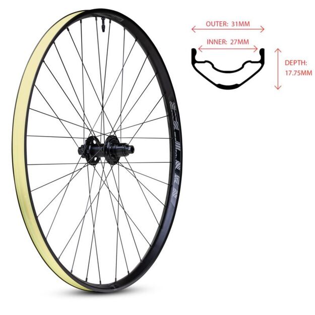 WTB PROTERRA i27x29\ \  rear wheel 148x12 32 6 bolt SR
