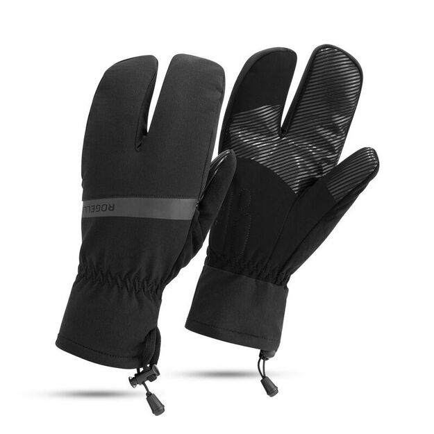 Rogelli NOVA LOBSTER winter gloves black 3XL