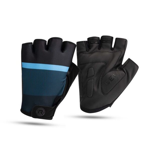 Rogelli HERO II gloves black and blue XL