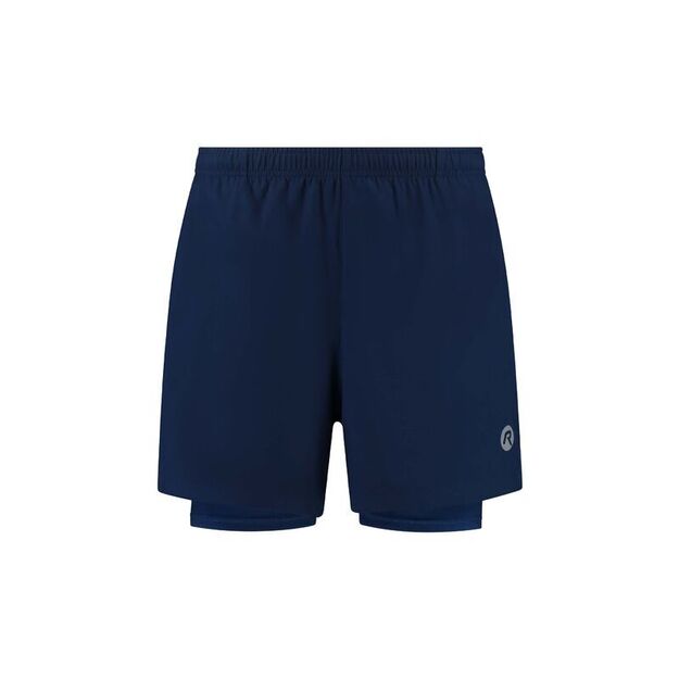 Rogelli 2in1 ESSENTIAL shorts blue L