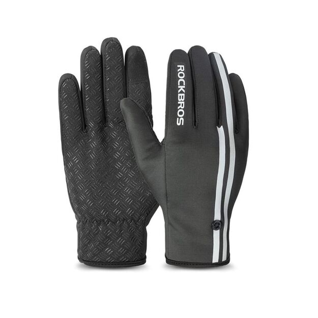 Rockbros winter cycling gloves S077-7 black M
