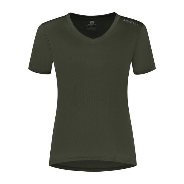 Rogelli women\ s T-shirt PROMO green S