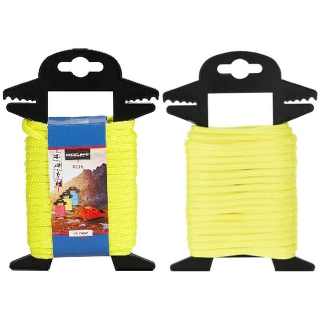 TOURIST ROPE 7.6M DIAMETER 3.2MM YELLOW