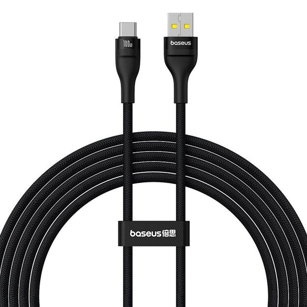 Baseus Flash 2 USB-USB C Cable 100w 2m (Black)