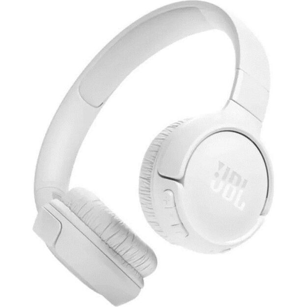 JBL TUNE 520 BT headphones (white, wireless, on-ear)