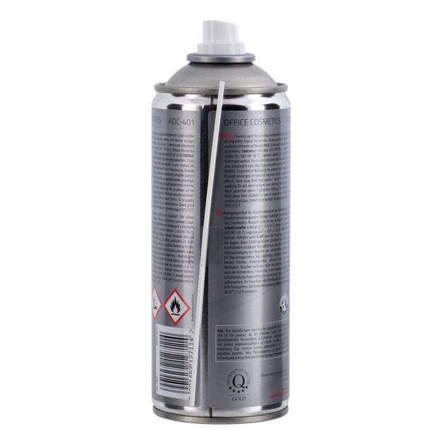 Activejet AOC-401 Printer and Device Cleaner (400 ml) Essential in every office and home with a printer. This special spray cleaner is designed for gentle and effective cleaning of printers and copiers.