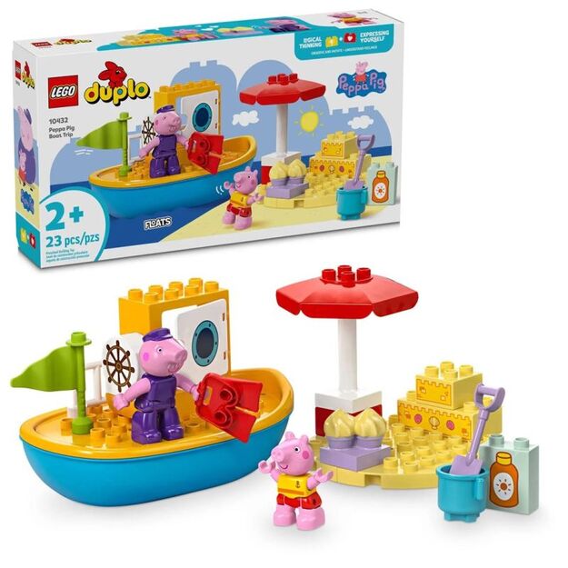 LEGO Peppa Pig 10432 Peppa and the Boat Trip